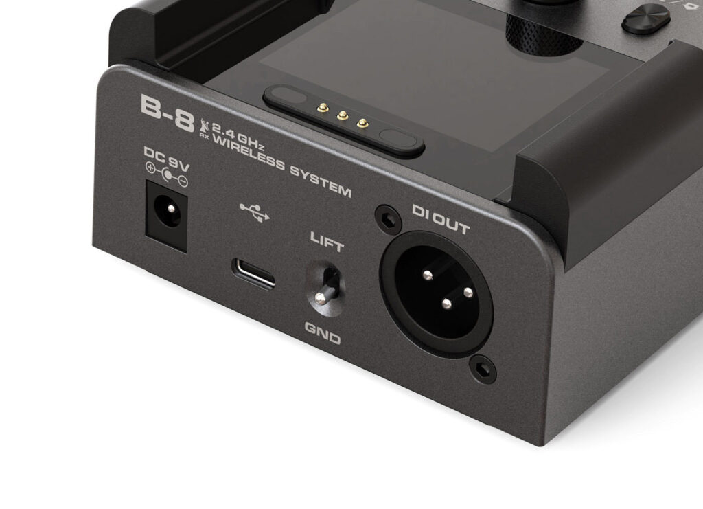 Nux B8, 2.4GHz Guitar Wireless System