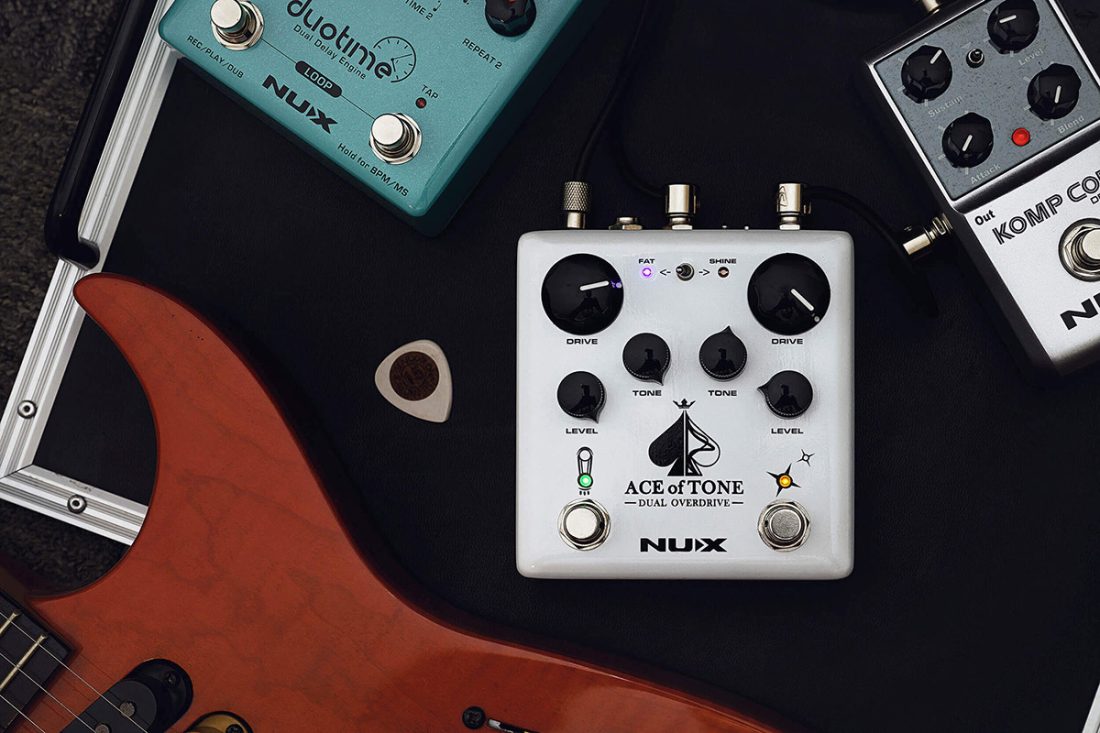 Nux Ace of Tone, Dual Overdrive In A Stompbox