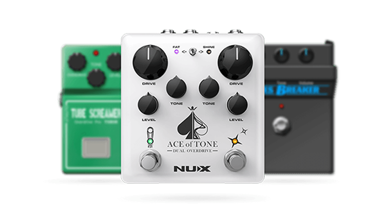 Nux Ace of Tone, Dual Overdrive In A Stompbox