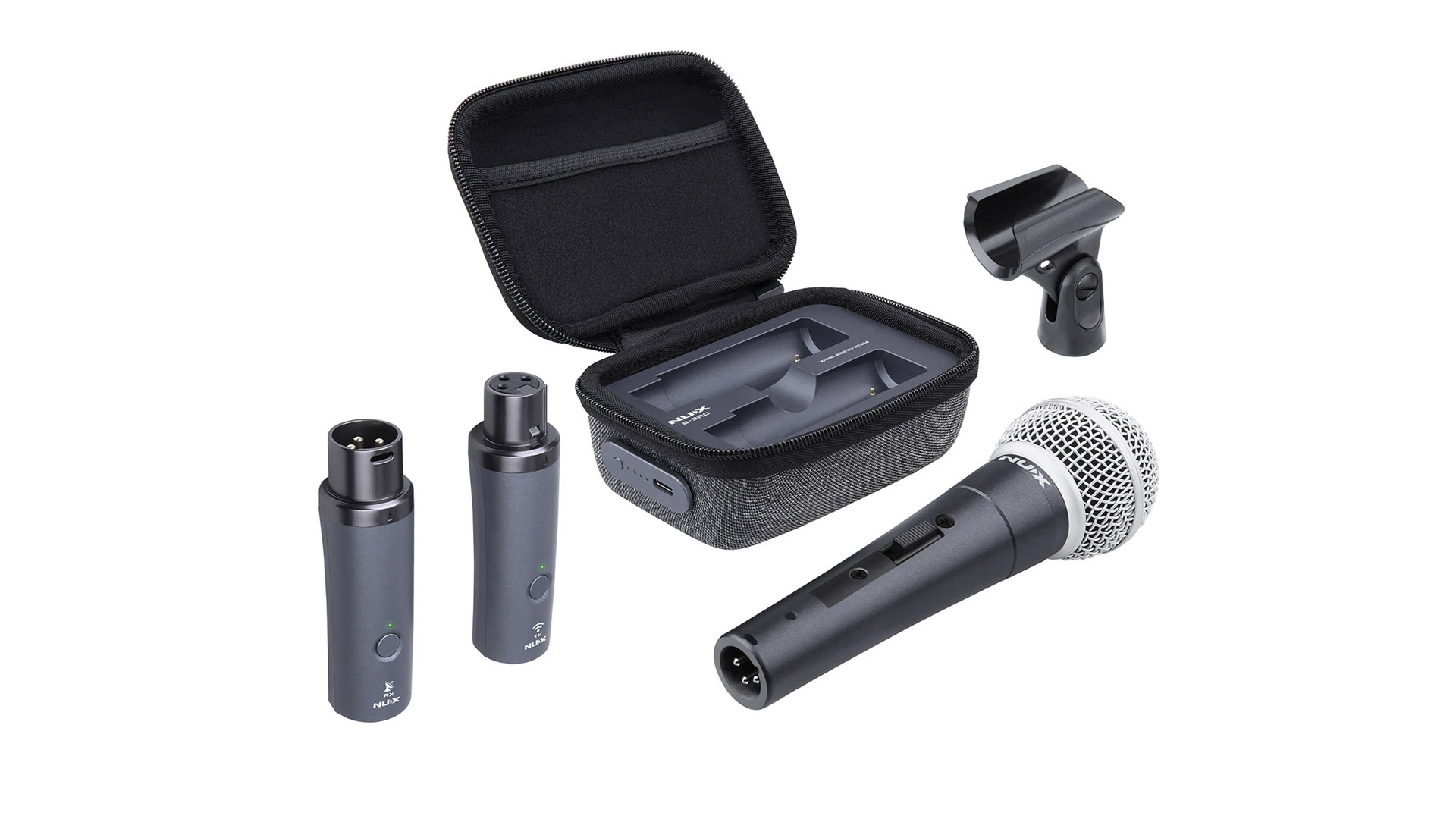 Nux B3RC, 2.4GHz Wireless Microphone System
