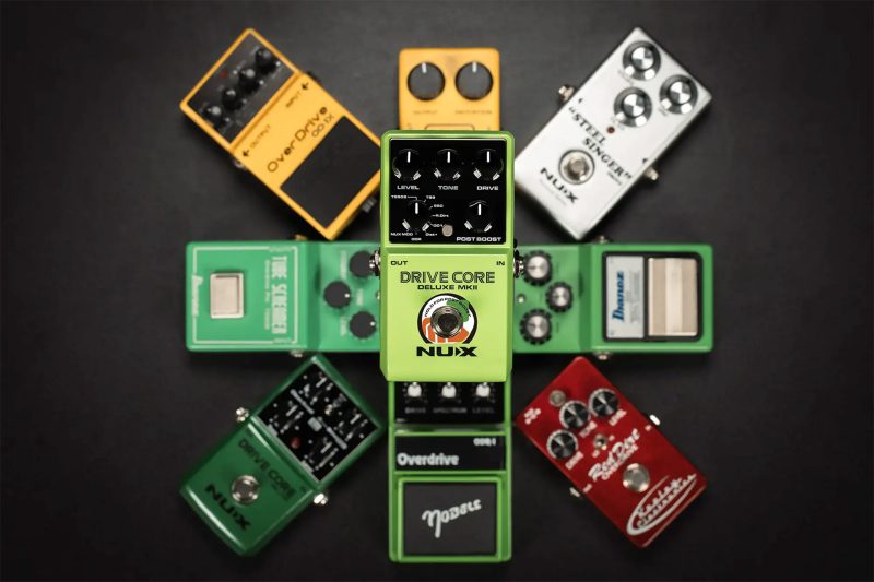 Nux Drive Core Deluxe MKII, Wasabi Drive 8-Way OD Combination Pedal
