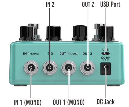 Nux Duotime, Dual Delay Engine