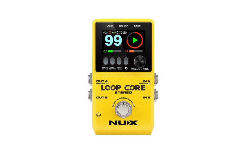 Nux Loop Core Stereo, Stereo Looper With MIDI Control