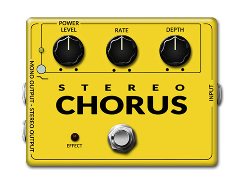 Nux Mod Core Deluxe MKII, Modulation Pedal