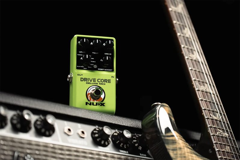 Nux Drive Core Deluxe MKII, Wasabi Drive 8-Way OD Combination Pedal