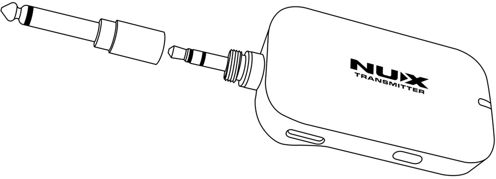 Nux B7 PSM, 5.8GHz Wireless In Ear Monitoring System