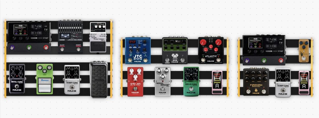 Nux Bumblebee, Manageable Pedalboard