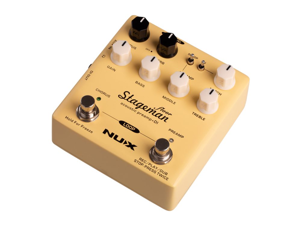 Nux Stageman Floor, Acoustic Preamp & DI