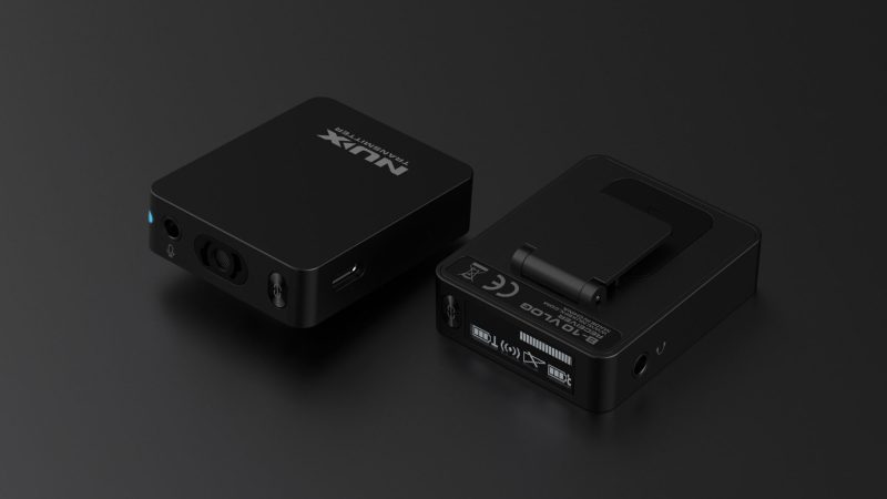 Nux B10 Vlog, 2.4GHz Wireless Lavalier Mic System