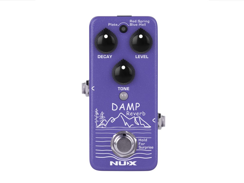Nux Damp Reverb, 3 Reverb in a Mini Pedal