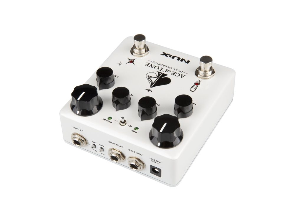 Nux Ace of Tone, Dual Overdrive In A Stompbox