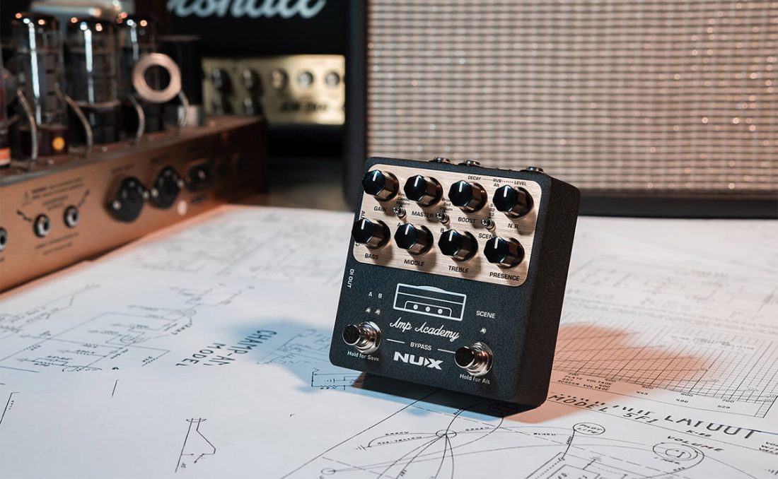 Nux Amp Academy, World-Class Stompbox Amp Modeler