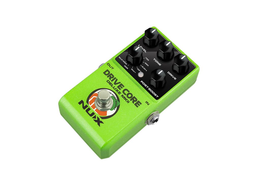 Nux Drive Core Deluxe MKII, Wasabi Drive 8-Way OD Combination Pedal