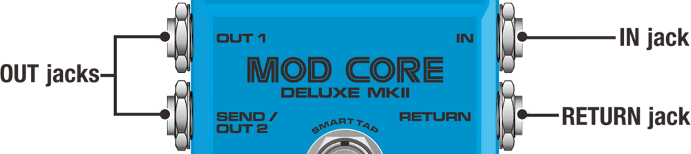 Nux Mod Core Deluxe MKII, Modulation Pedal