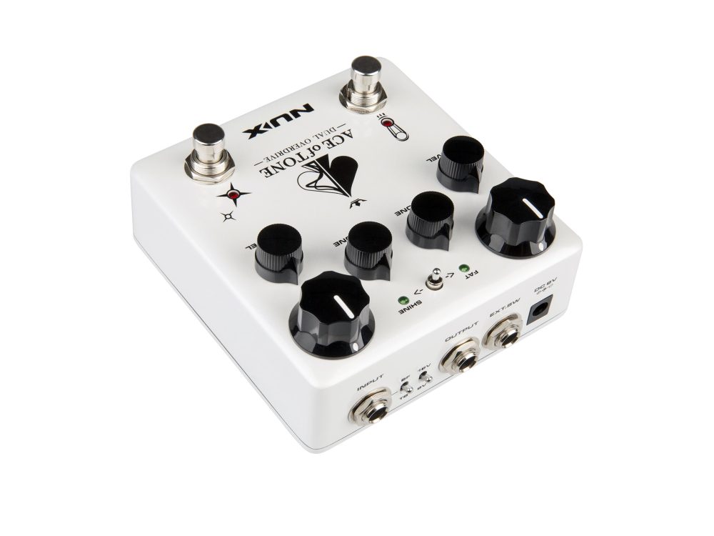Nux Ace of Tone, Dual Overdrive In A Stompbox