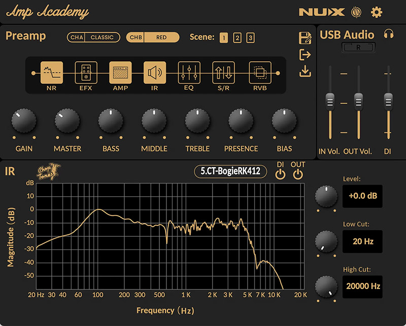 Nux Amp Academy, World-Class Stompbox Amp Modeler