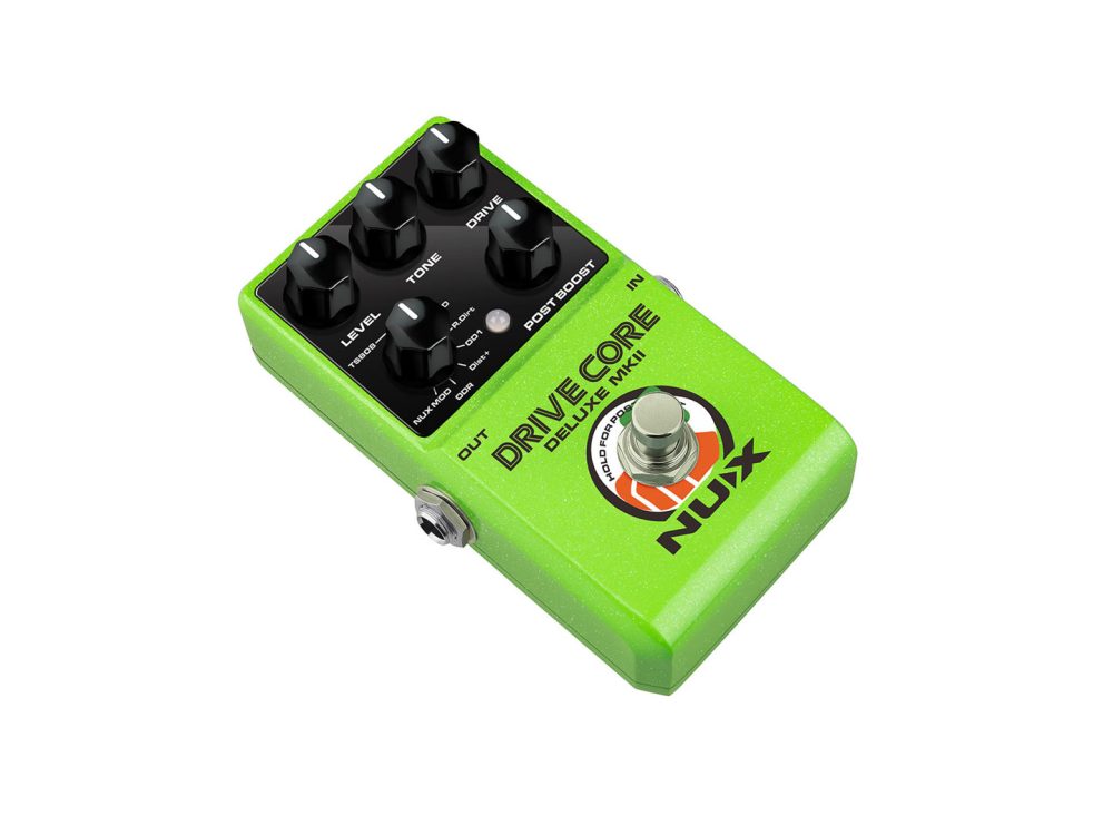 Nux Drive Core Deluxe MKII, Wasabi Drive 8-Way OD Combination Pedal