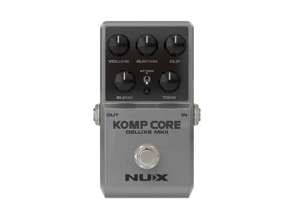 Nux Komp Core Deluxe MKlI, Transparent Compressor Pedal