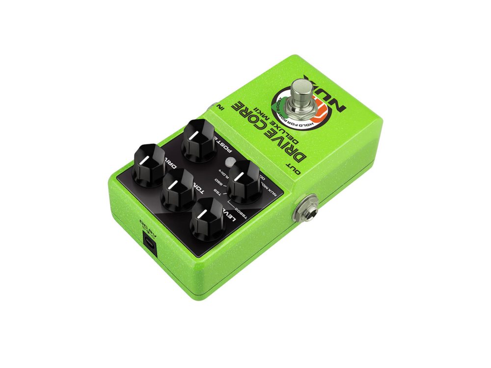 Nux Drive Core Deluxe MKII, Wasabi Drive 8-Way OD Combination Pedal