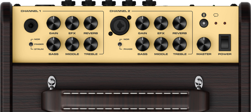 AC80 Nux Amplifier Stageman II Kênh Guitar & Giọng Hát