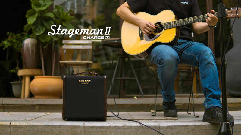 AC80 Nux Amplifier Stageman II Pin Sạc