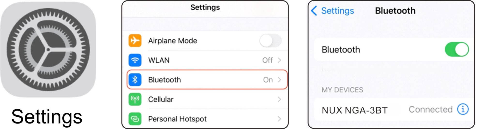Chỉ báo BLUETOOTH