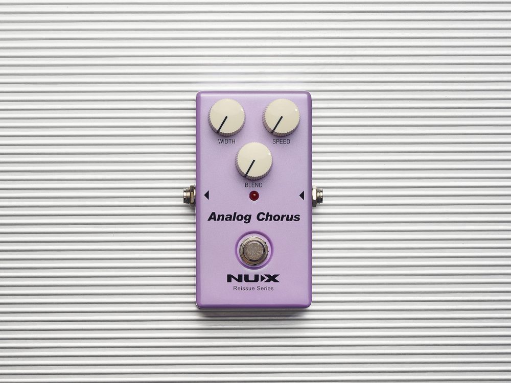 Nux Analog Chorus, Legendary Chorus Sound From The 80’s Banner