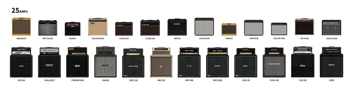 MG-400 Nux Guitar Pedal Modeling