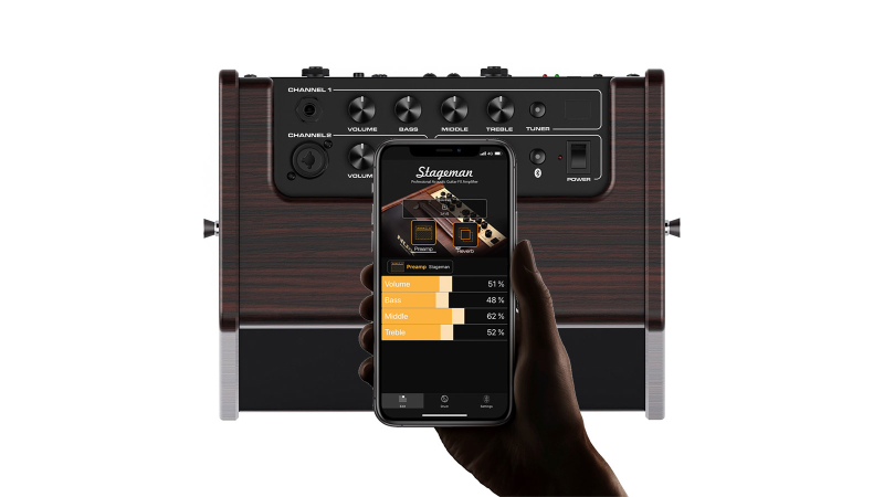 Nux AC25 Amplifier Ứng Dụng Stageman II