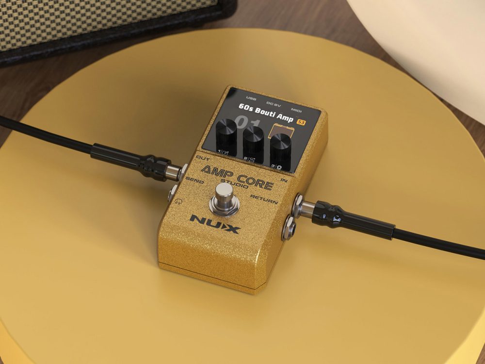 Nux Amp Core Studio, Amp Modeler & IR Pedal Banner