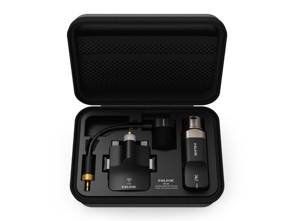 Nux B6, 2.4GHz Wireless System for Saxophone