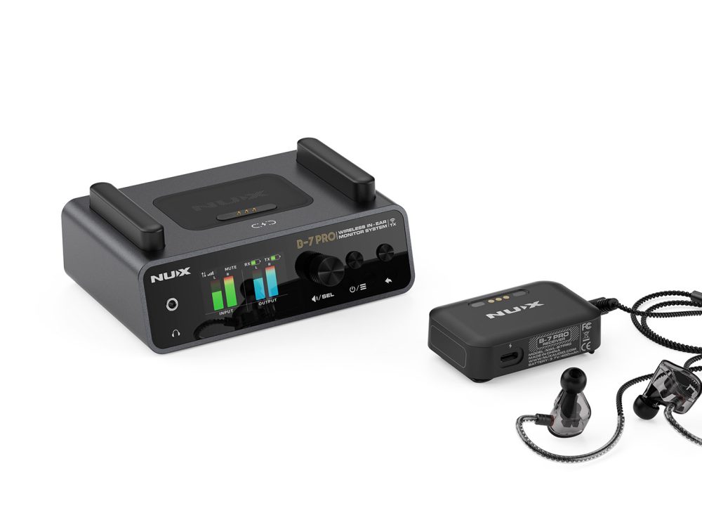 Nux B7 Pro, Stero Wireless In Ear Monitor System