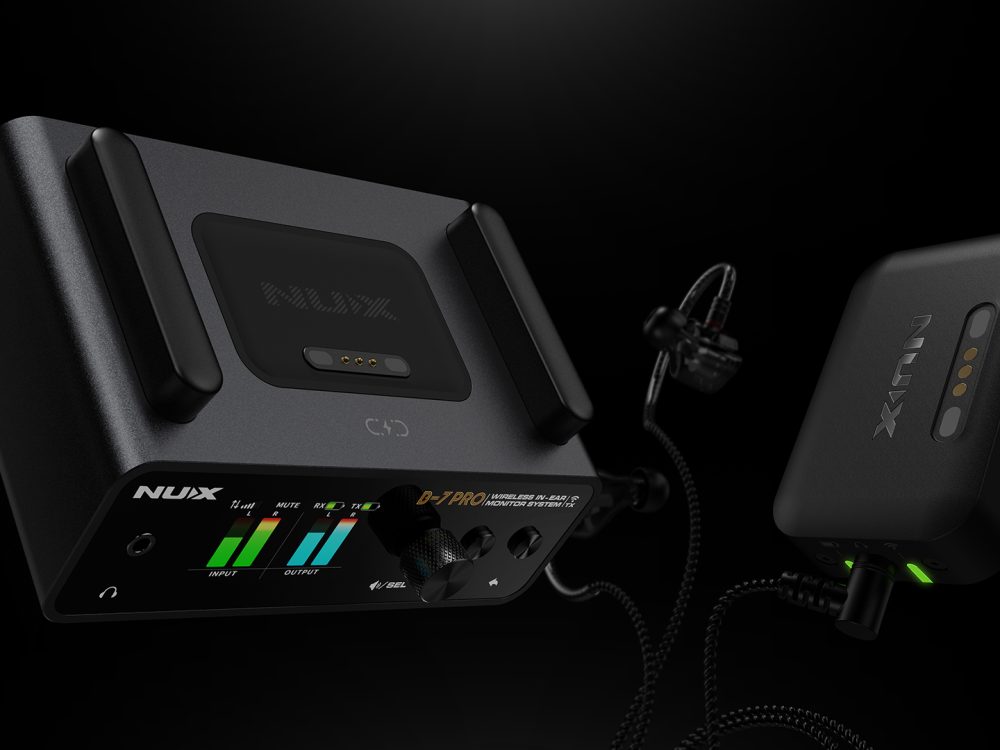 Nux B7 Pro, Stero Wireless In Ear Monitor System Banner