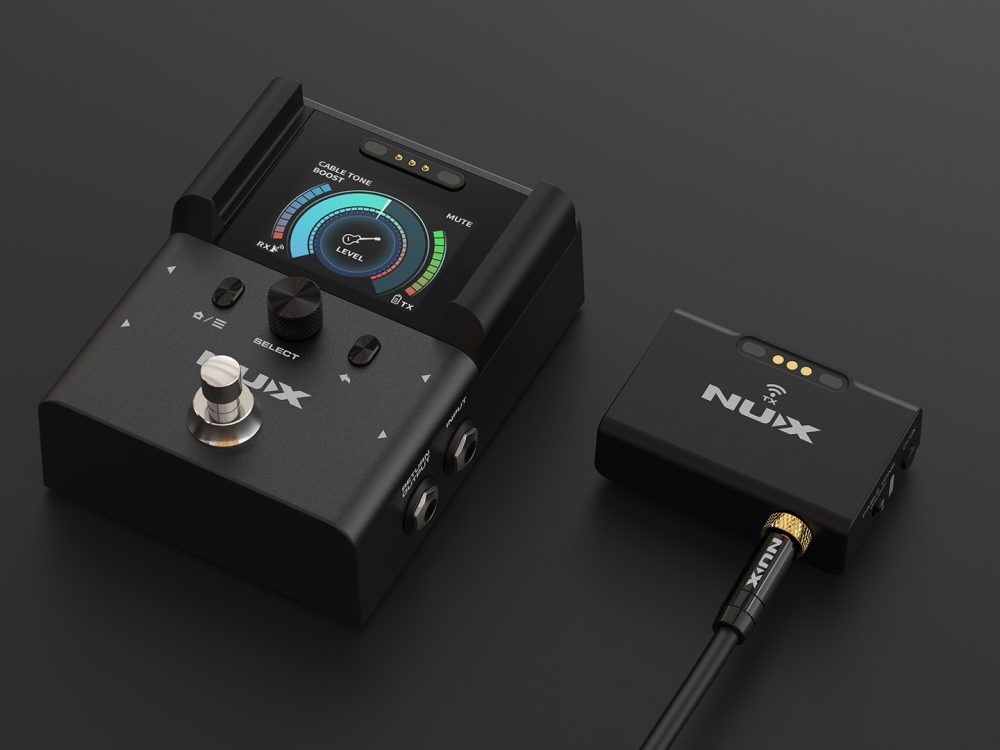 Nux B8, 2.4GHz Guitar Wireless System Banner