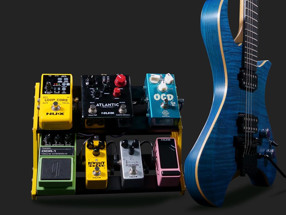 Nux Bumblebee, Manageable Pedalboard Banner