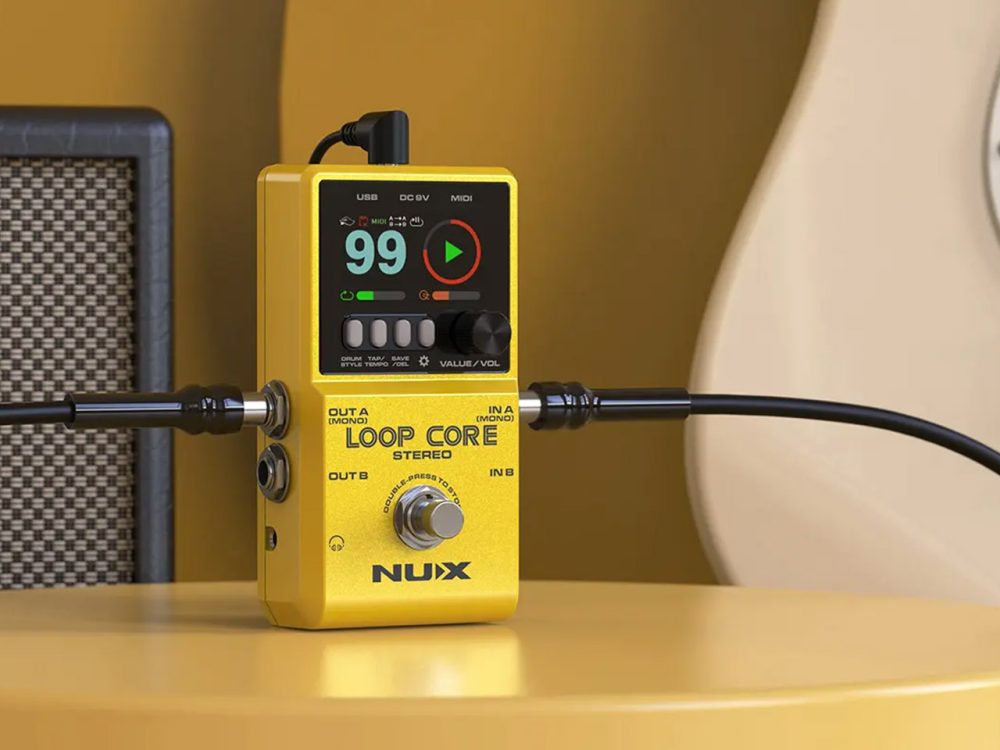 Nux Loop Core Stereo, Stereo Looper With MIDI Control Banner