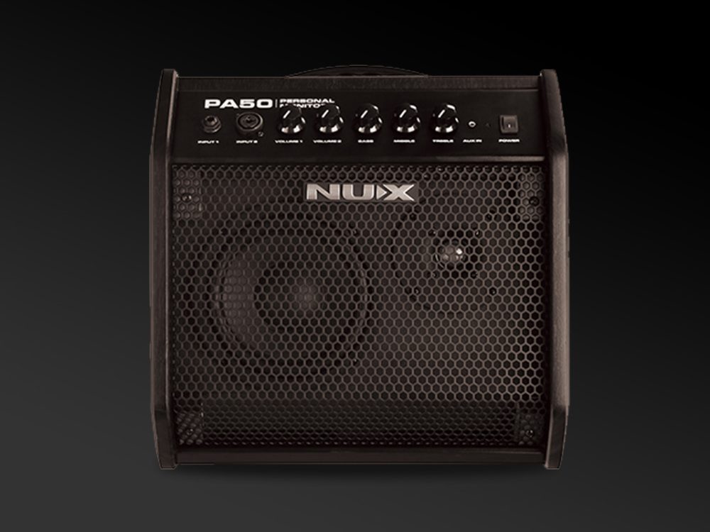 Nux PA50, Personal Monitor Amplifier Banner