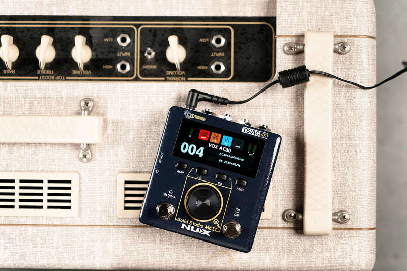 Nux Solid Studio MKII Guitar Pedal Ir Loader
