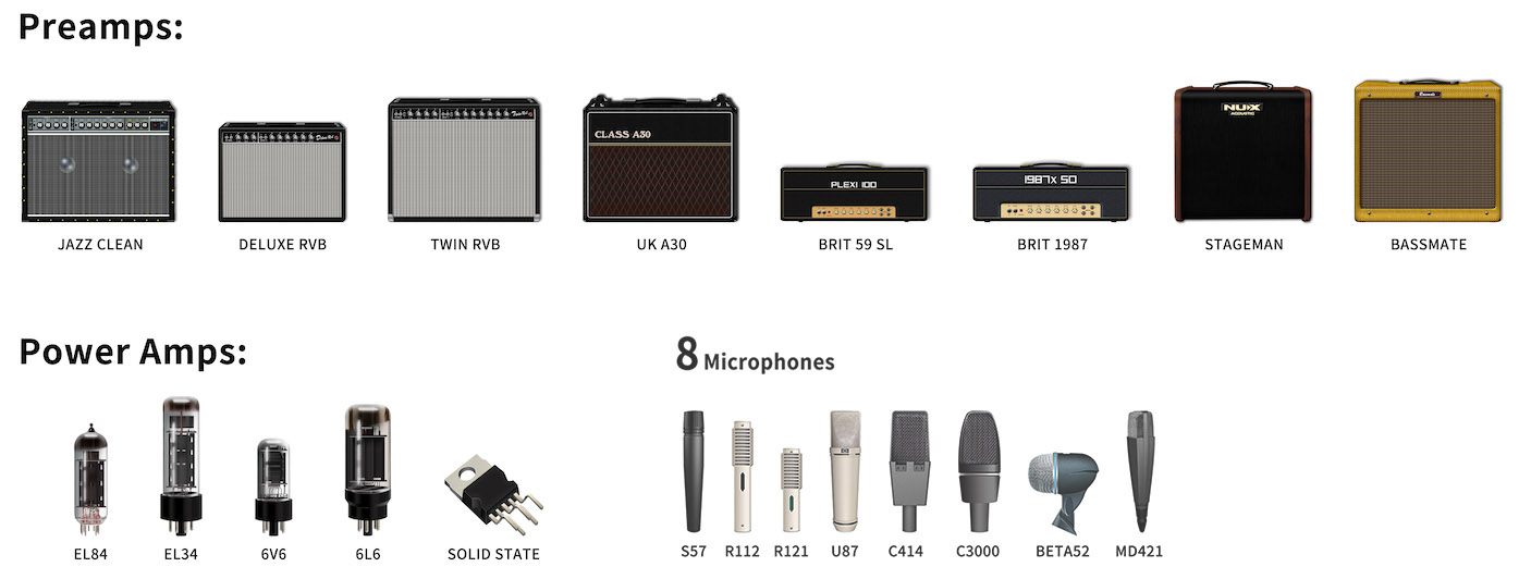 Nux Solid Studio MKII Guitar Pedal Ir Loader