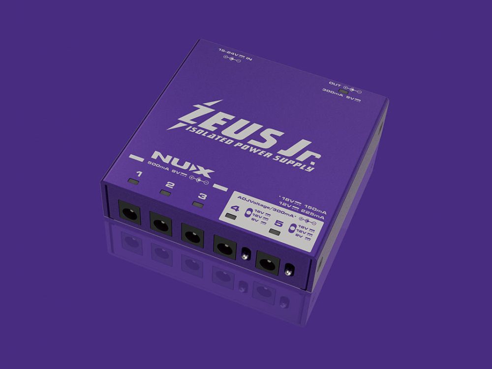 Nux ZEUS Jr. Isolated Power Supply Banner