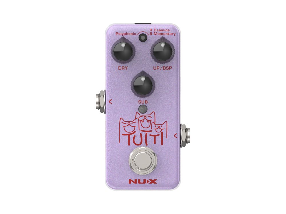 Nux TUTTI, Polyphonic Octave Pedal