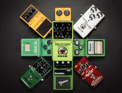 Nux Drive Core Deluxe MKII, Wasabi Drive 8-Way OD Combination Pedal