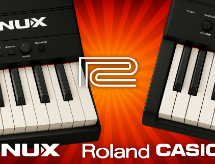 So Sánh Phím Đàn Nux Roland Casio